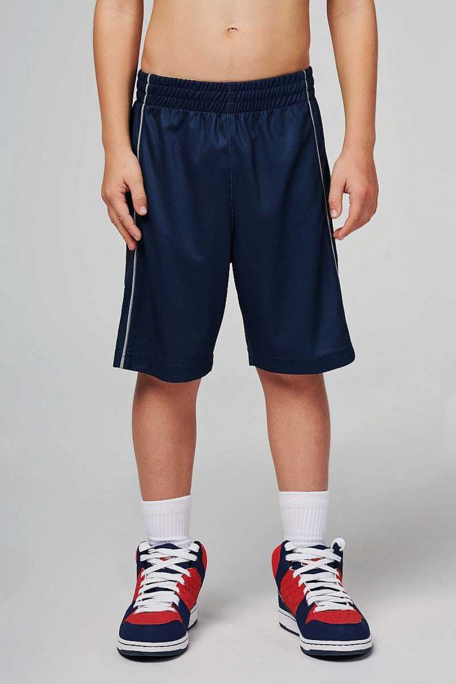 Sport ProAct | Short De Basket Enfant Personnalisable White