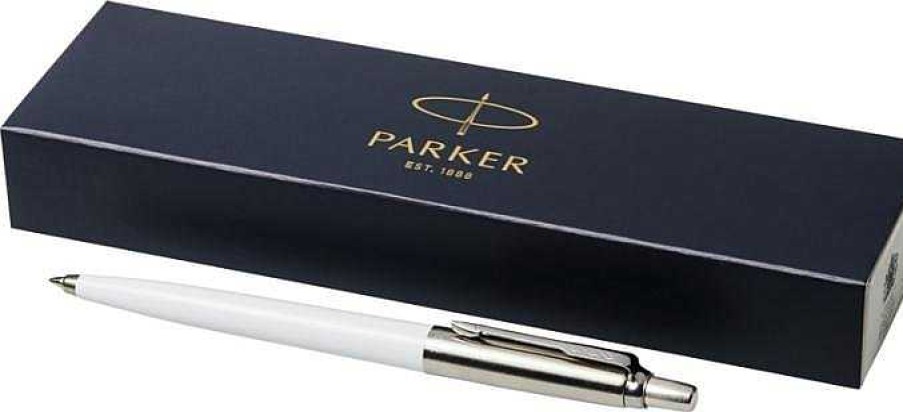 Accessories Mister Tee | Stylo A Bille Jotter Parker A Personnaliser Blanc