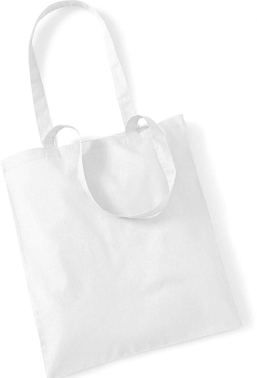 Accessories Westford Mill | Sac Shopping En Coton A Personnaliser White