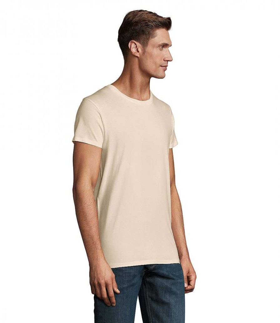 Vetements Sol's | T-Shirt En Coton Bio A Personnaliser Blanc