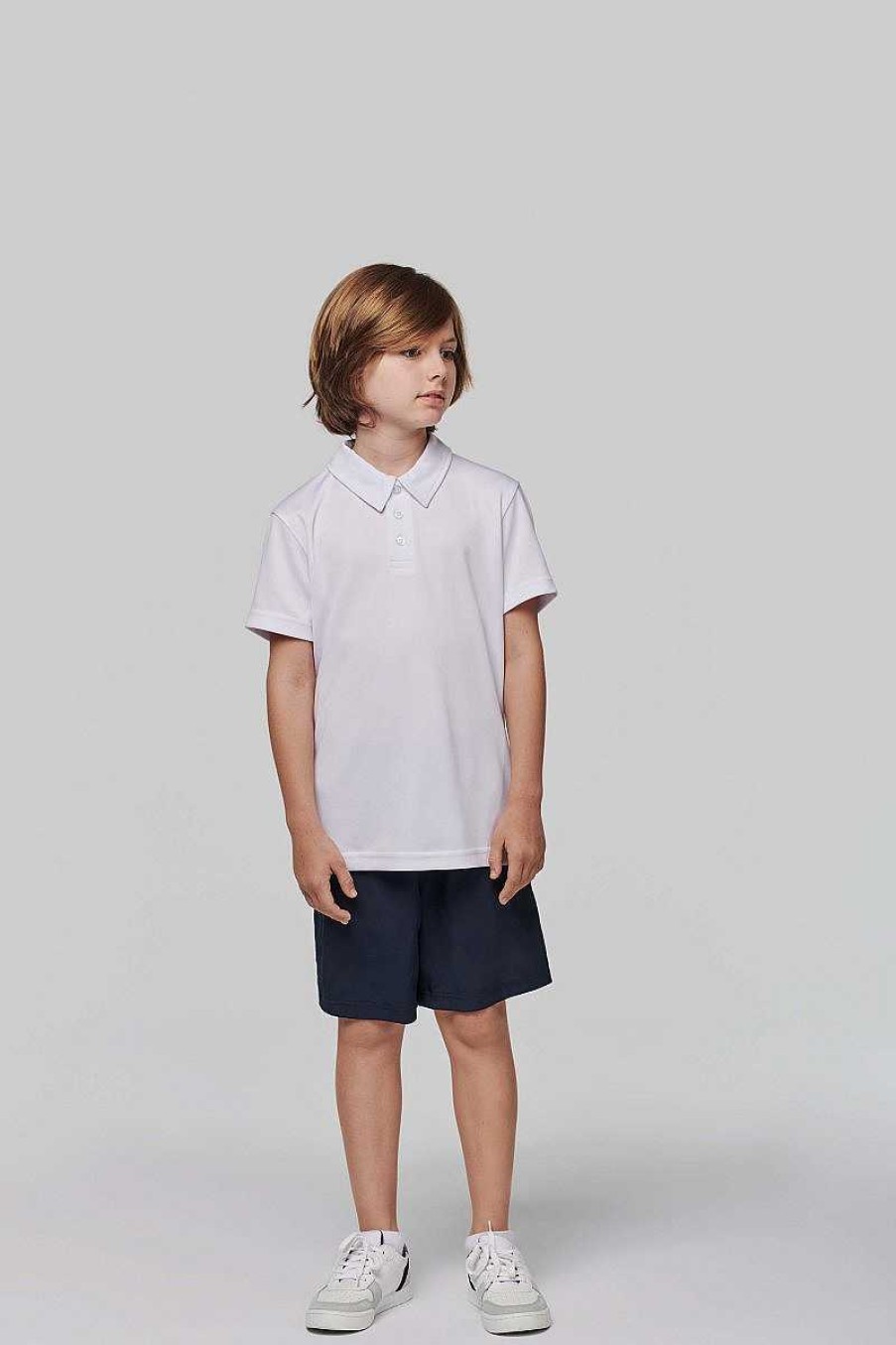 Sport ProAct | Polo Sport Manches Courtes Enfant White