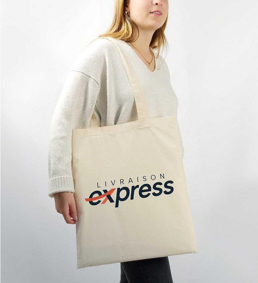 Accessories Mister Tee | Tote Bag Livraison Express A Personnaliser Blanc