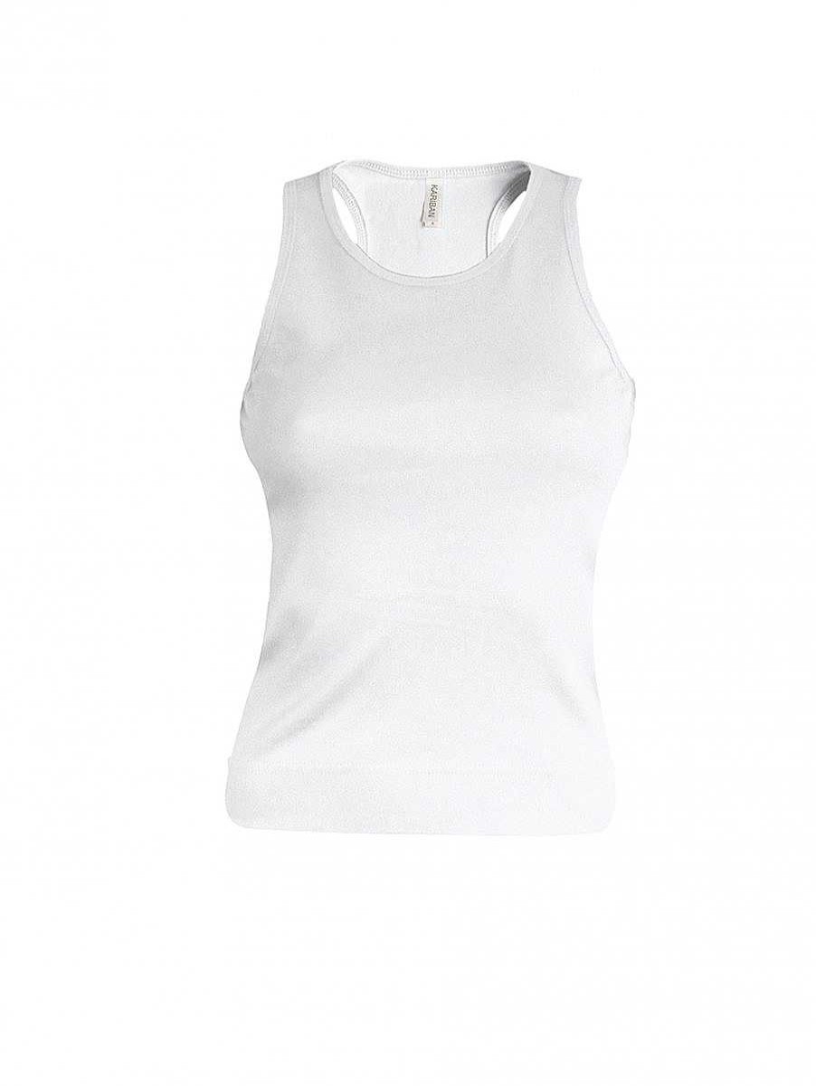 Vetements Kariban | Debardeur Femme Premium A Personnaliser White