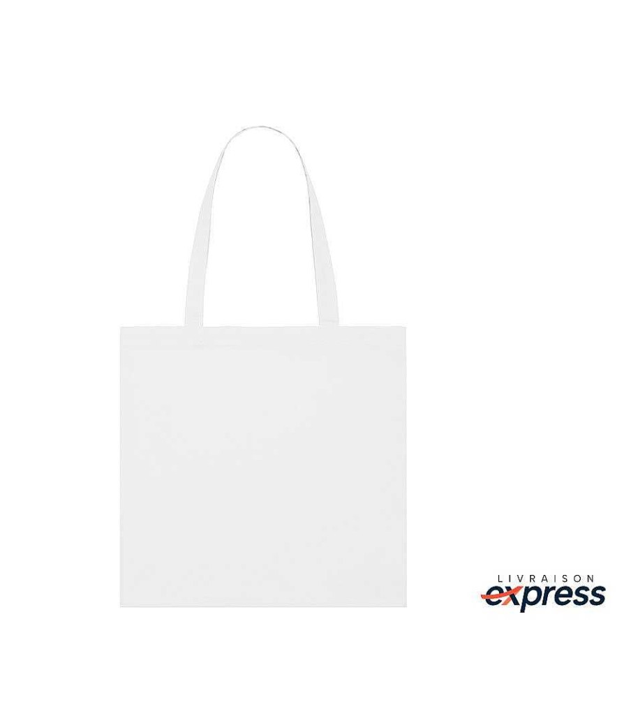 Accessories Mister Tee | Tote Bag Livraison Express A Personnaliser Blanc