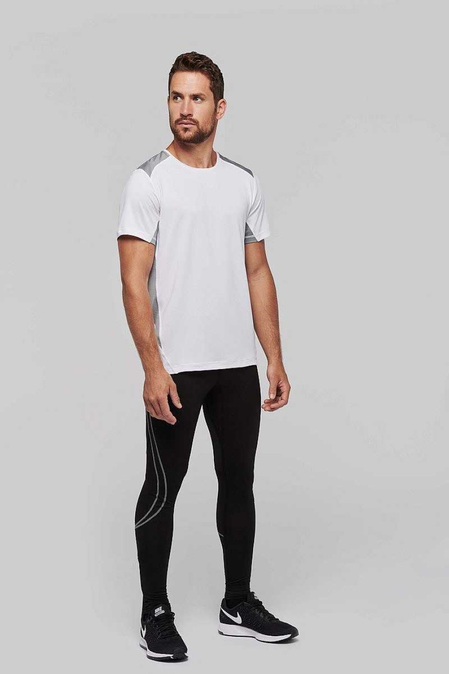 Vetements ProAct | Maillot De Sport Personnalise Black / Fine Grey