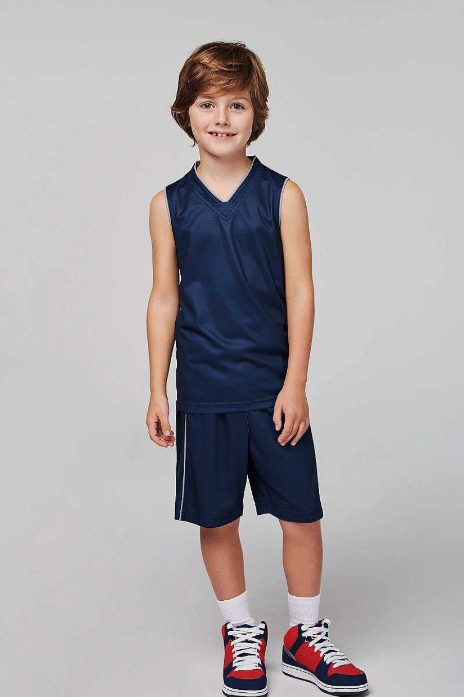 Sport ProAct | Maillot De Basket Enfant Personnalisable White